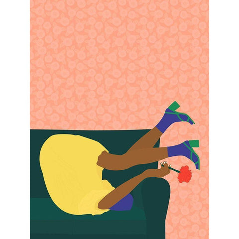 New Years Eve Black Modern Wood Framed Art Print by Jotadejai