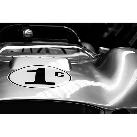 1c White Modern Wood Framed Art Print by Weber, Roland