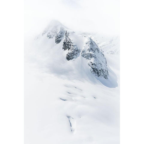 Dreamy Glacier White Modern Wood Framed Art Print by Iezzi, Leonardo