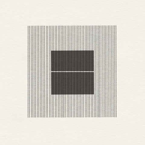 Paper Object No6 White Modern Wood Framed Art Print by The Miuus Studio
