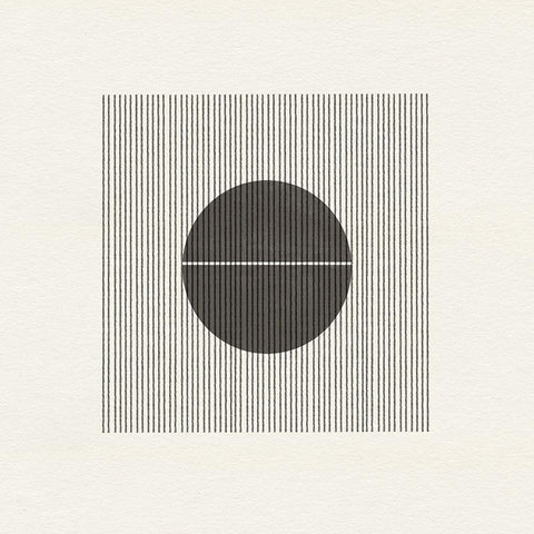 Paper Object No5 White Modern Wood Framed Art Print with Double Matting by The Miuus Studio