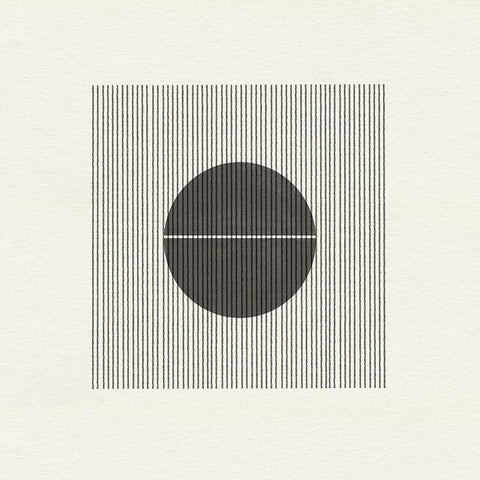 Paper Object No5 Black Modern Wood Framed Art Print by The Miuus Studio