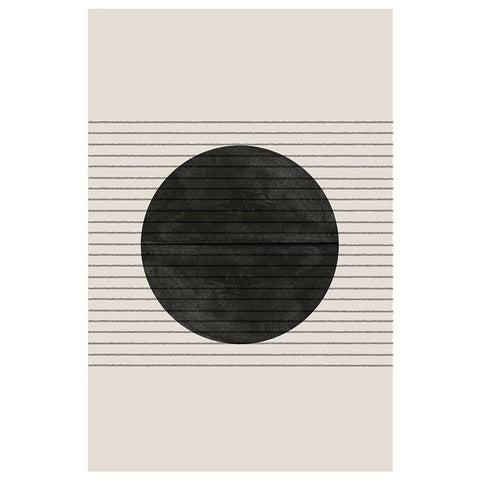 BaB No6. White Modern Wood Framed Art Print by The Miuus Studio