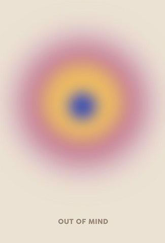 Out Of Mind Black Ornate Wood Framed Art Print with Double Matting by The Miuus Studio