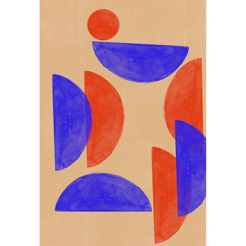 New Me Black Modern Wood Framed Art Print by The Miuus Studio