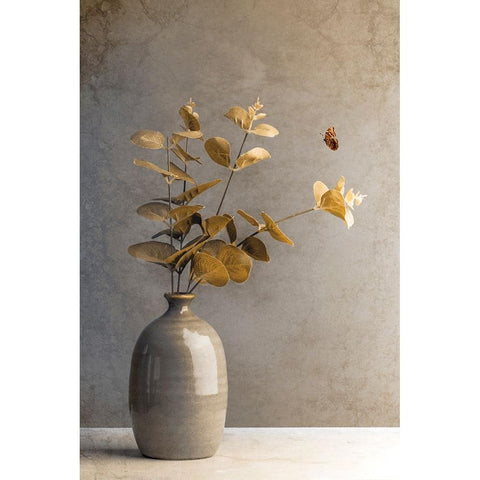 Precious Moments Black Modern Wood Framed Art Print by Kiral, Cicek