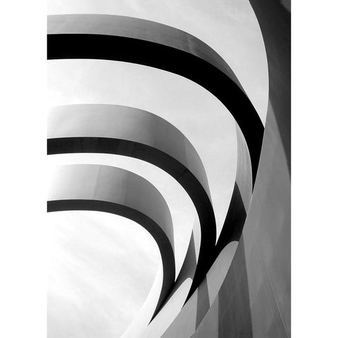 Design Museum - Detail White Modern Wood Framed Art Print by Riza, Aliza