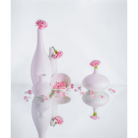 Still Life 35 White Modern Wood Framed Art Print by Sheng, Alice