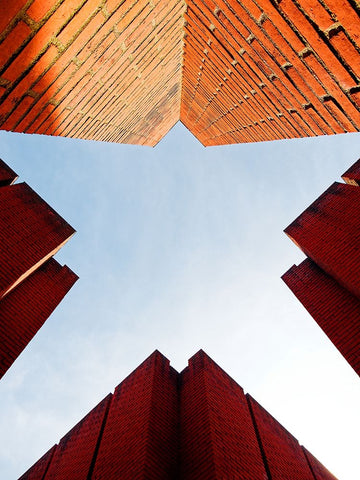 Its a Bird... Its a Plane... Its... White Modern Wood Framed Art Print with Double Matting by Surleac, Marius