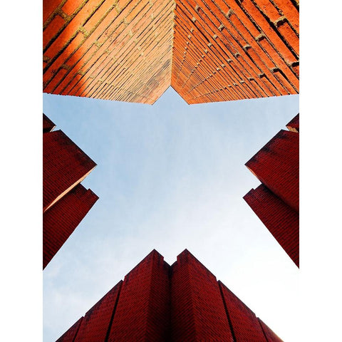 Its a Bird... Its a Plane... Its... White Modern Wood Framed Art Print by Surleac, Marius