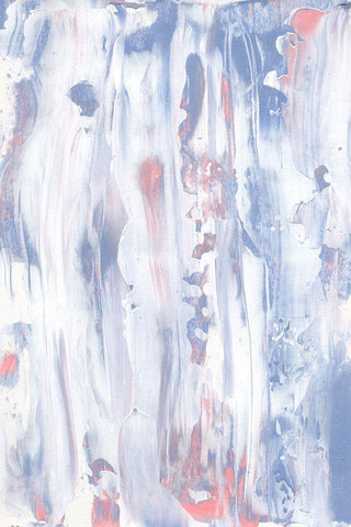 Easy to Love White Modern Wood Framed Art Print with Double Matting by Sawall, Anastasia