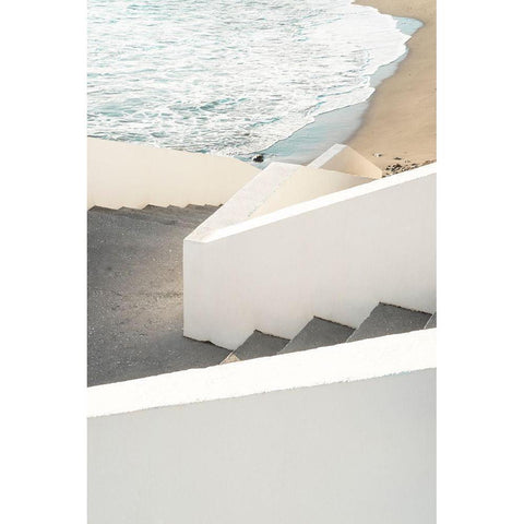 Solaris 11 White Modern Wood Framed Art Print by 1x Studio III