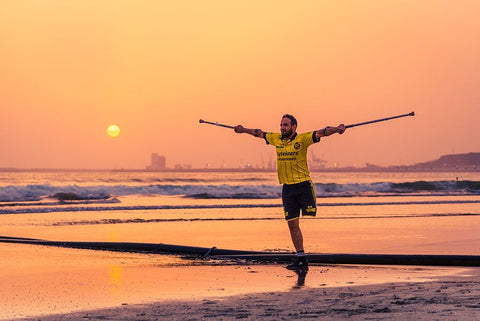 No Limits Black Ornate Wood Framed Art Print with Double Matting by Jakab, Gabriel