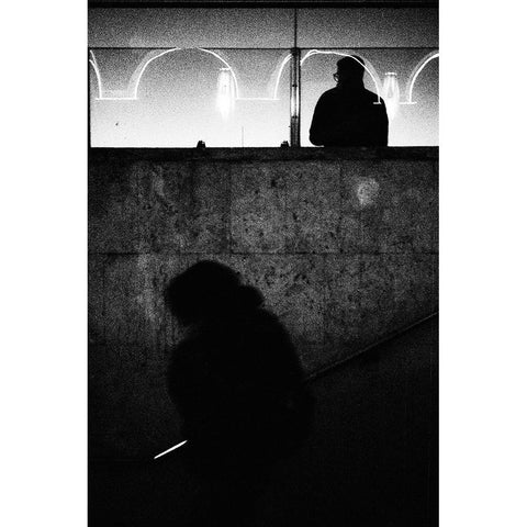 Untitled Gold Ornate Wood Framed Art Print with Double Matting by Abrantes, Paulo