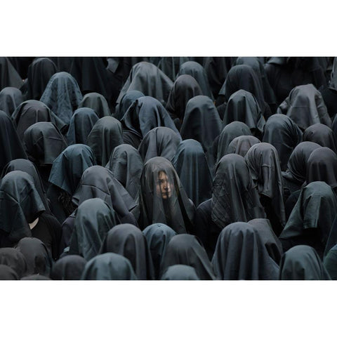 La desolata White Modern Wood Framed Art Print by Guerra, Pasquale