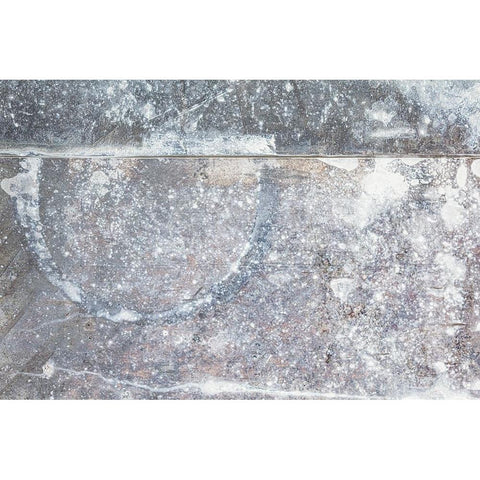 Texture 01 Black Modern Wood Framed Art Print with Double Matting by 1x Studio III