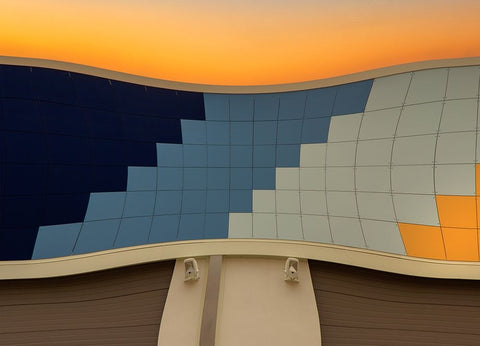 Formica Black Ornate Wood Framed Art Print with Double Matting by Stas, Marie-Anne