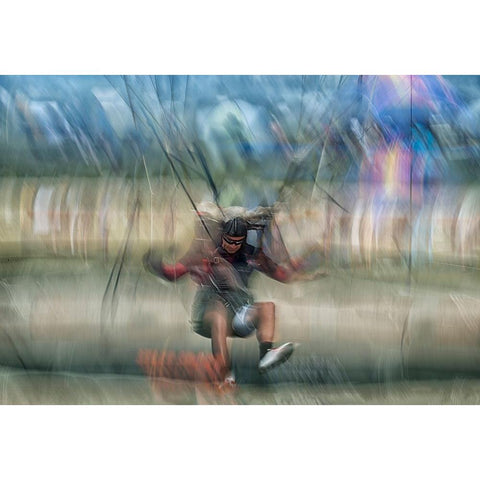 To The Point Black Modern Wood Framed Art Print by Malovrh, Milan