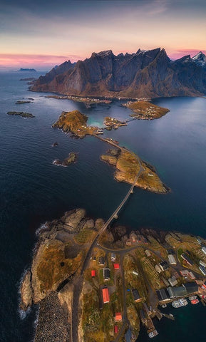 Connection Black Ornate Wood Framed Art Print with Double Matting by Xu, Mei