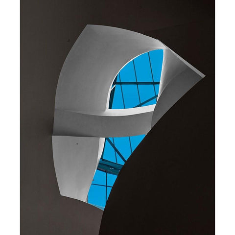 Architecture - Guggenheim Museum-Bilbao - Spain Gold Ornate Wood Framed Art Print with Double Matting by Orbach, Arnon