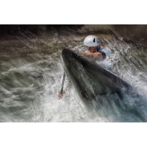 In The Direction Gold Ornate Wood Framed Art Print with Double Matting by Malovrh, Milan