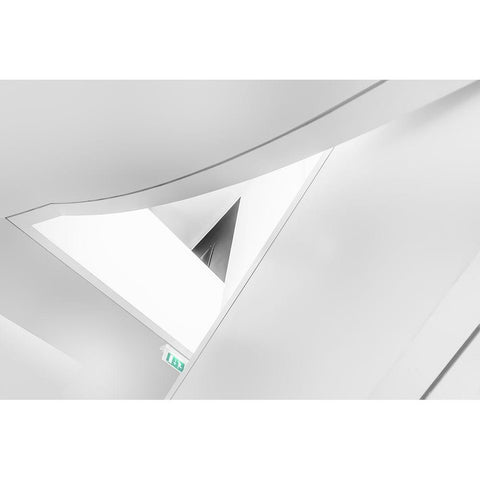 Exit Gold Ornate Wood Framed Art Print with Double Matting by Van Son, Greetje