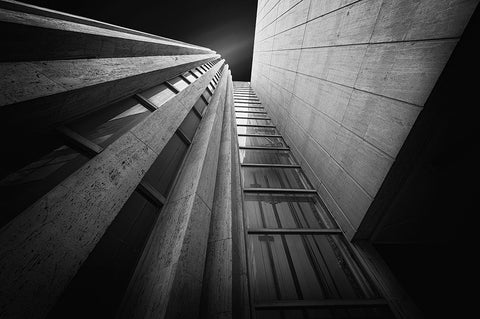 Prior Black Ornate Wood Framed Art Print with Double Matting by Vazan, Karol