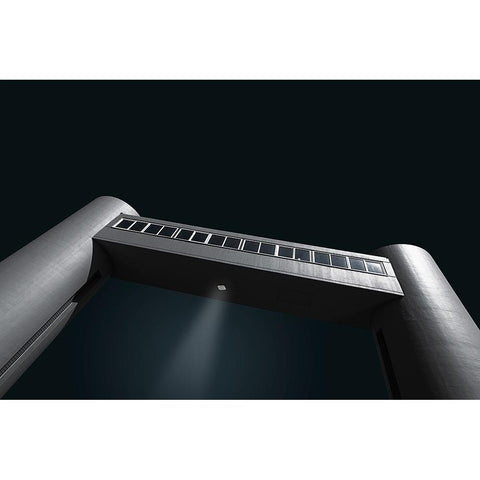 The Recognizer Black Modern Wood Framed Art Print by Weber, Roland