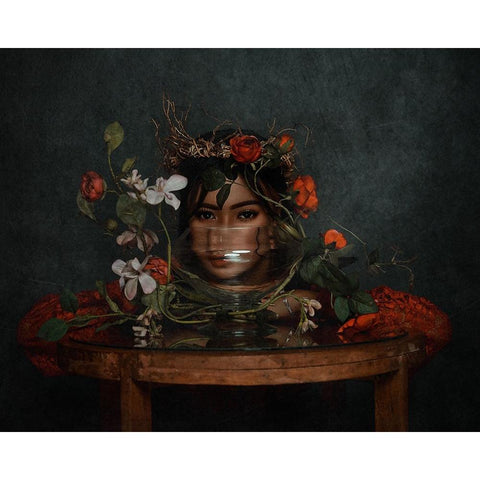 A Different Way Black Modern Wood Framed Art Print with Double Matting by Abdillah, Djayent