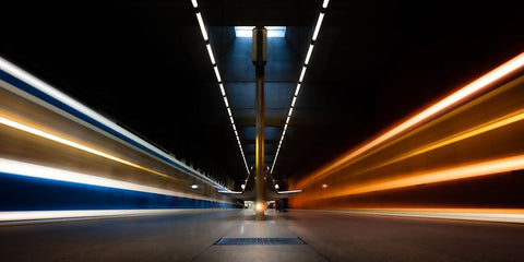 The Race Black Ornate Wood Framed Art Print with Double Matting by Dauer, Andy