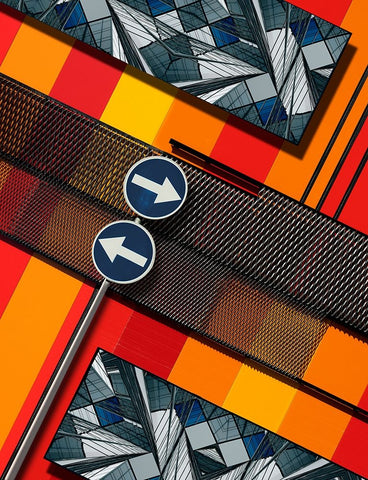 Untitled Black Ornate Wood Framed Art Print with Double Matting by Buczkowski, Tomasz