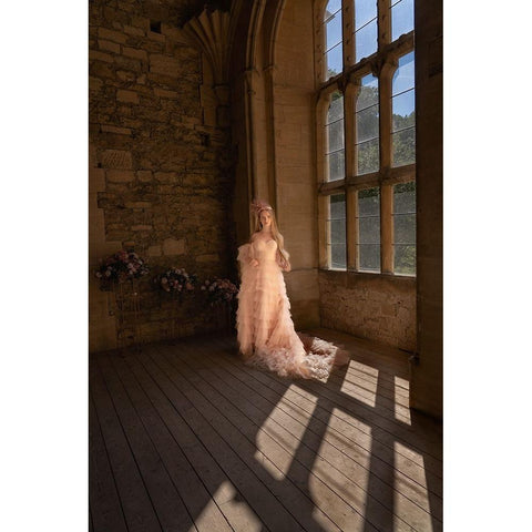 Lady Of The Manor Black Modern Wood Framed Art Print with Double Matting by Dixon, Colin