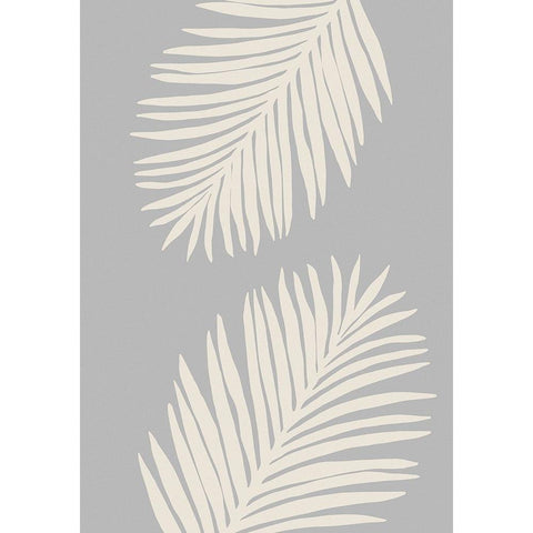 Leaves 009 White Modern Wood Framed Art Print by 1x Studio