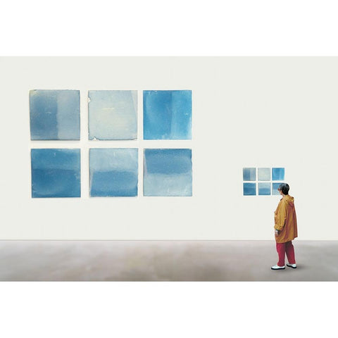 A Love For Small Things Gold Ornate Wood Framed Art Print with Double Matting by Vangindertael (Lagrange), Luc