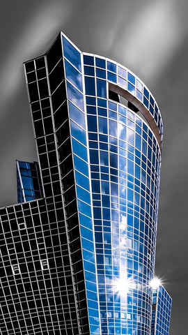 Chamber Of Commerce And Industry Of Romania White Modern Wood Framed Art Print with Double Matting by Dan, Udrea