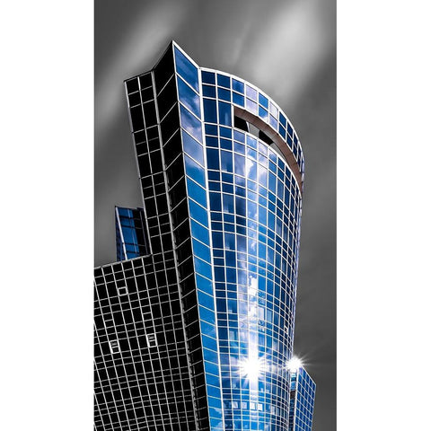 Chamber Of Commerce And Industry Of Romania Black Modern Wood Framed Art Print with Double Matting by Dan, Udrea