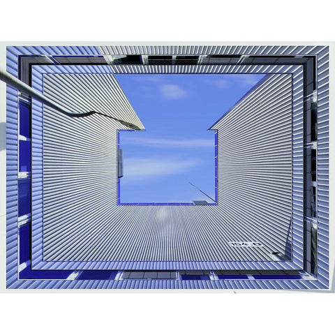 154 Black Modern Wood Framed Art Print with Double Matting by Ferrari, Francesca