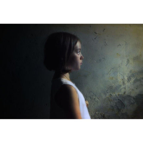 Growing Up White Modern Wood Framed Art Print by Manini, Filippo