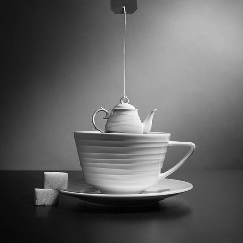 Untitled Black Ornate Wood Framed Art Print with Double Matting by Ivanova, Victoria