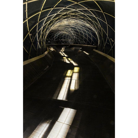 Anyang Art Park Black Modern Wood Framed Art Print by Young Choi, Mi