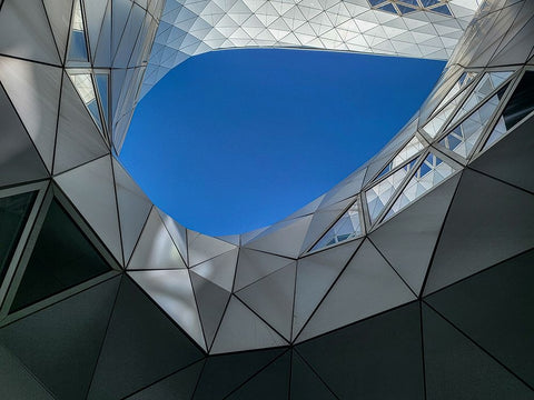 Water Drop Black Ornate Wood Framed Art Print with Double Matting by Cedron, Mabel