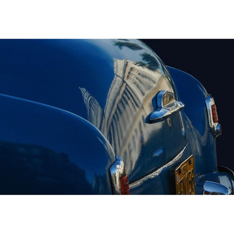 Reflection Black Modern Wood Framed Art Print by CreativeArtSolution