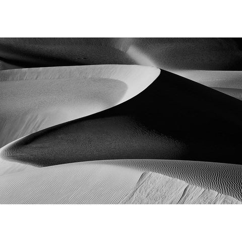 The Art Of Sand And Wind (6) Gold Ornate Wood Framed Art Print with Double Matting by Qiu, Jenny