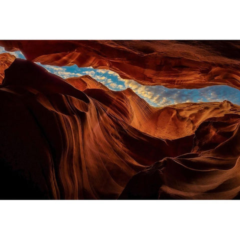 Arizona Sky Black Modern Wood Framed Art Print by Steverson, Michael