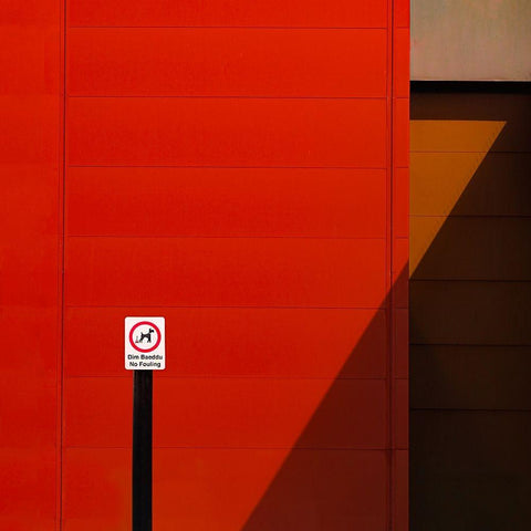 Urban Abstract White Modern Wood Framed Art Print by Schuster, Inge