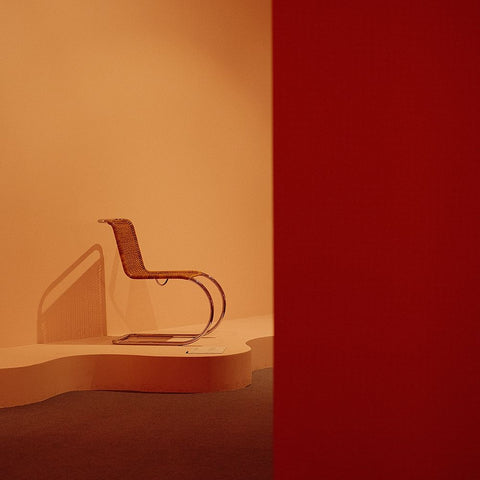 Geometry Black Ornate Wood Framed Art Print with Double Matting by Guan, Xiaopeng