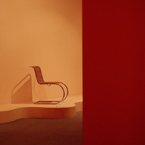 Geometry White Modern Wood Framed Art Print by Guan, Xiaopeng