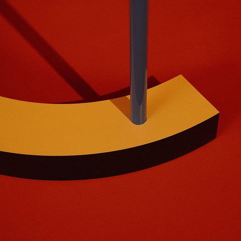 Geometry Gold Ornate Wood Framed Art Print with Double Matting by Guan, Xiaopeng