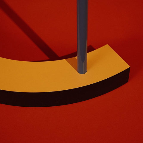 Geometry Black Ornate Wood Framed Art Print with Double Matting by Guan, Xiaopeng