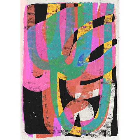 Junge (Party) White Modern Wood Framed Art Print by Treechild